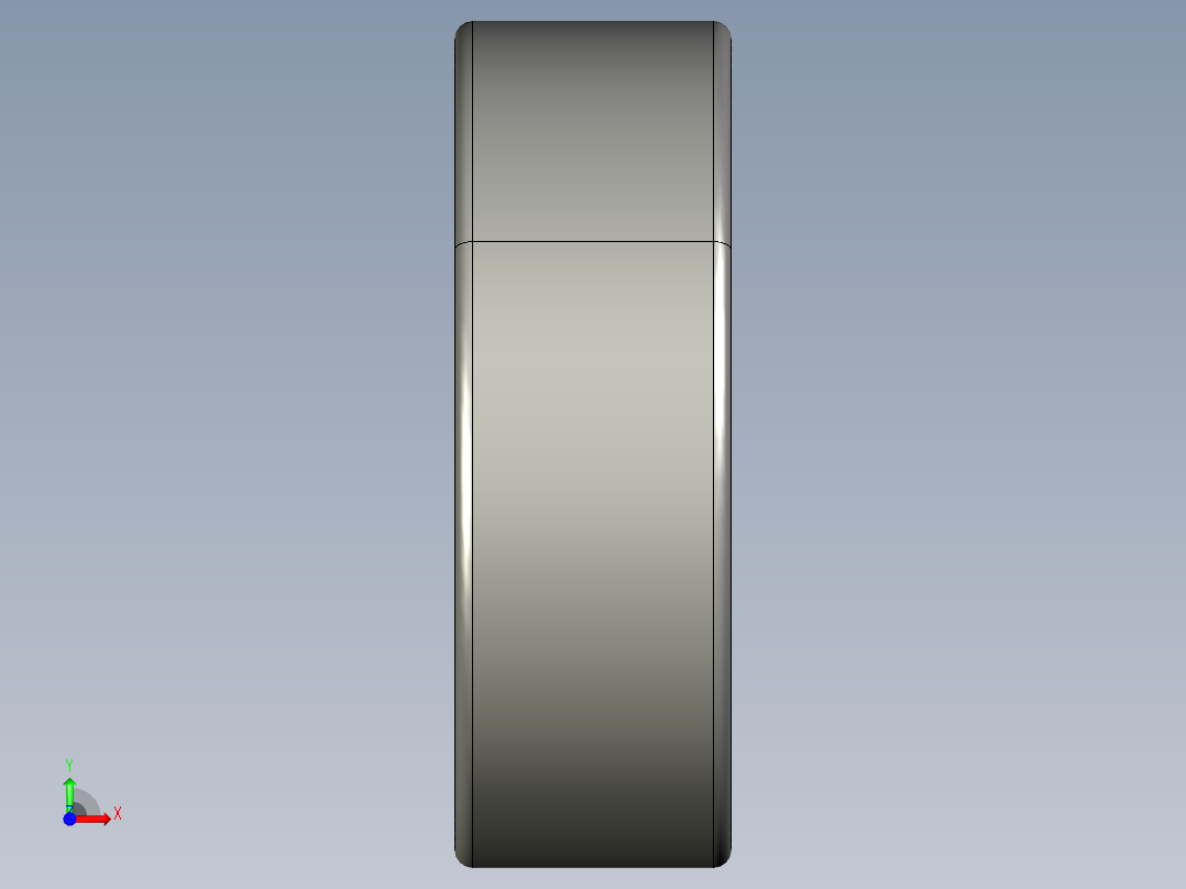 深沟球轴承6403前视图