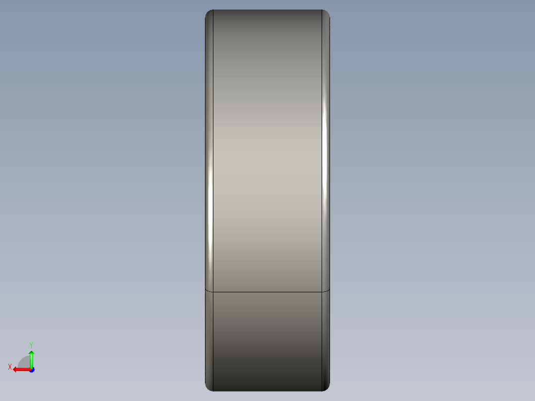 深沟球轴承6403后视图