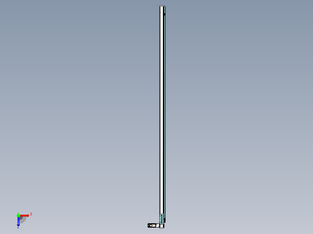 欧规系列-LB6A-L130-S3000-BR-ZP40-C3俯视图