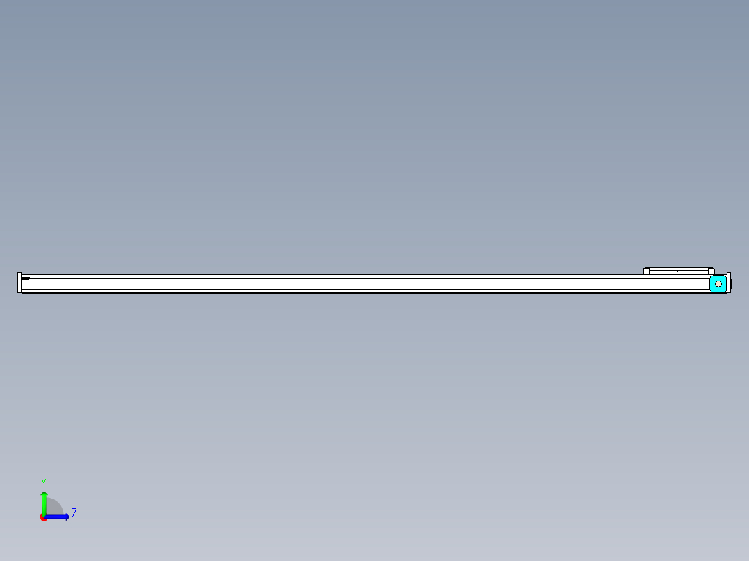 欧规系列-LB6-L130-C-S2050-BL-P40-D3左视图