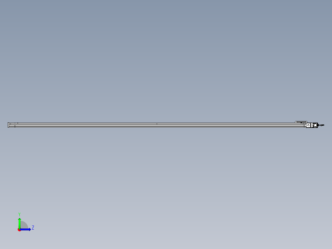 威洛博LB.GB同步带传动--欧规系列LB6A-L65-S3850-BL左视图