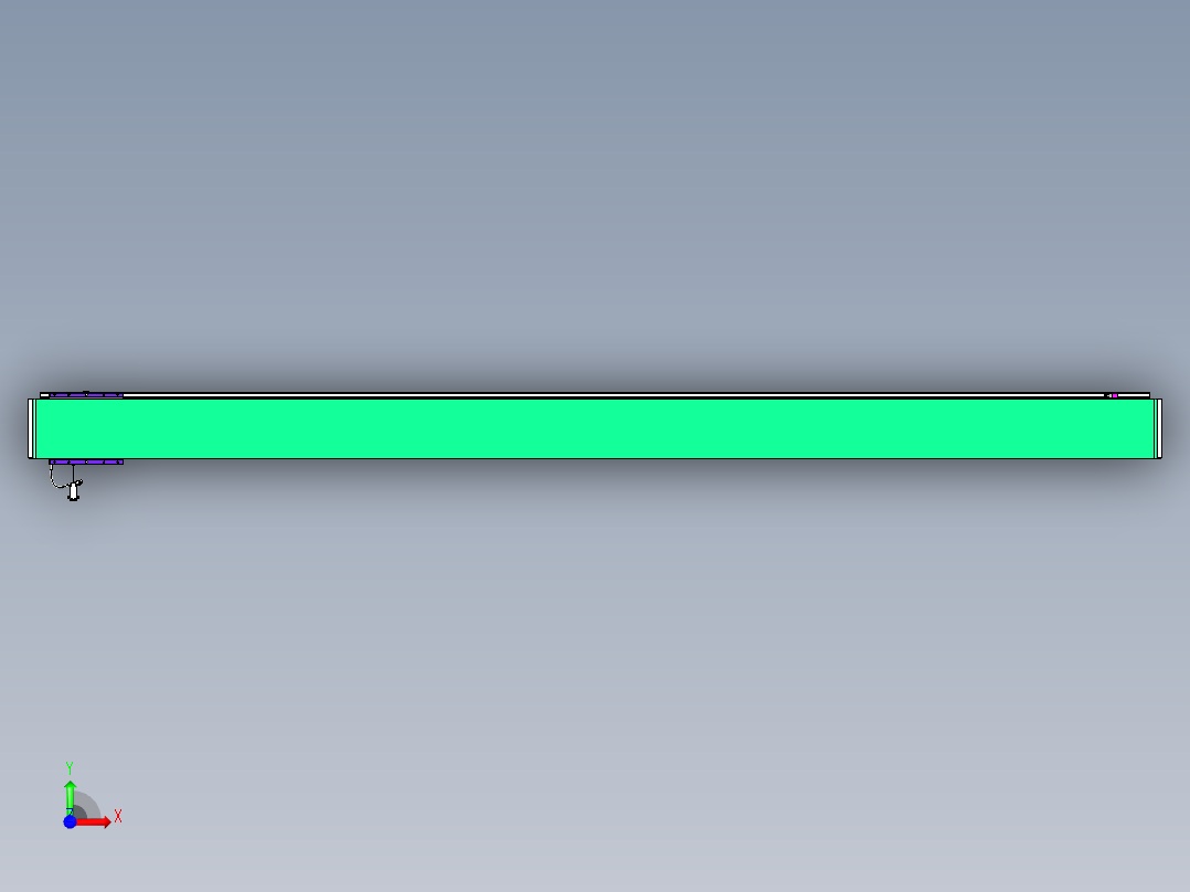 威洛博VL系列直线电机模组-VL17E3-S2900前视图