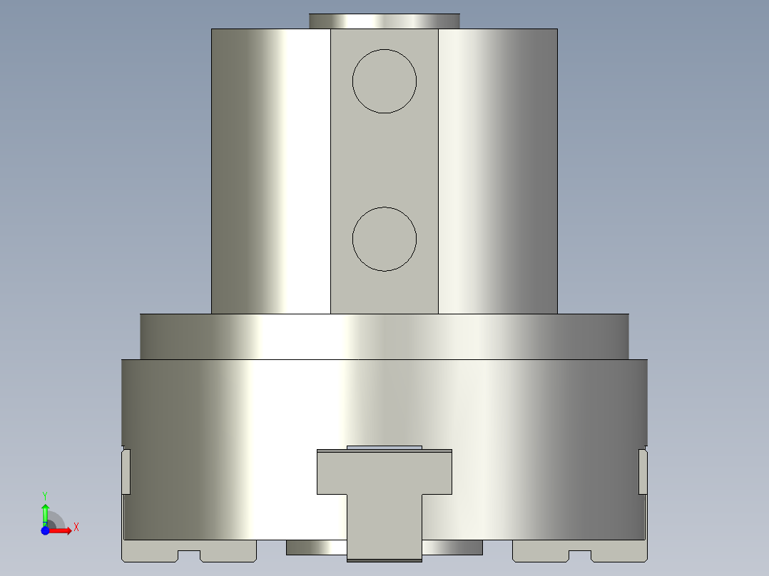 普通气爪PH02-30C前视图