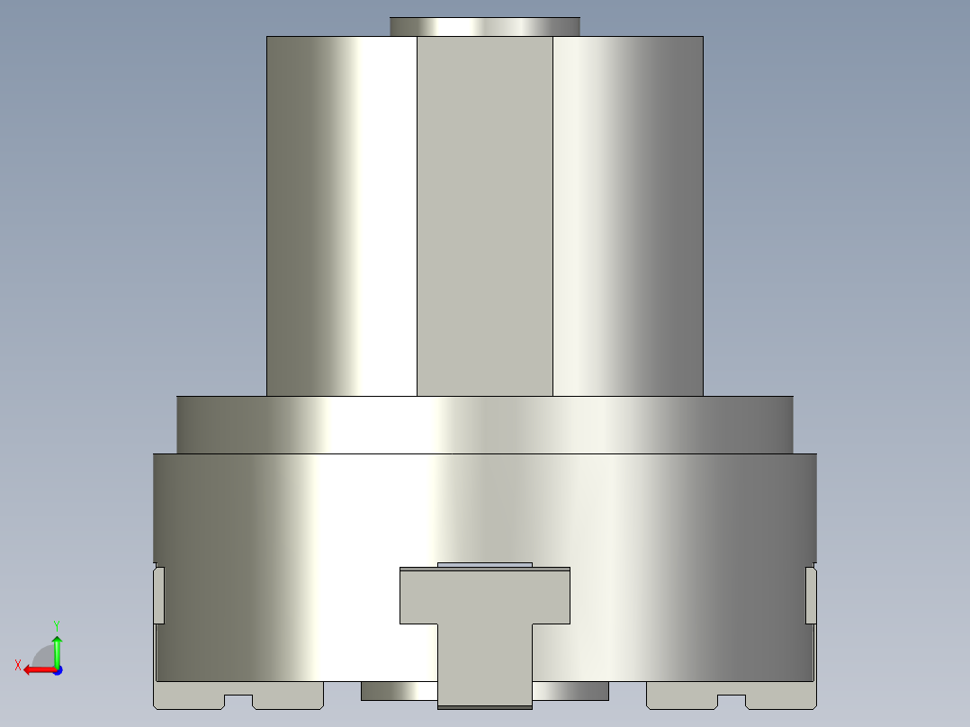 普通气爪PH02-30C后视图