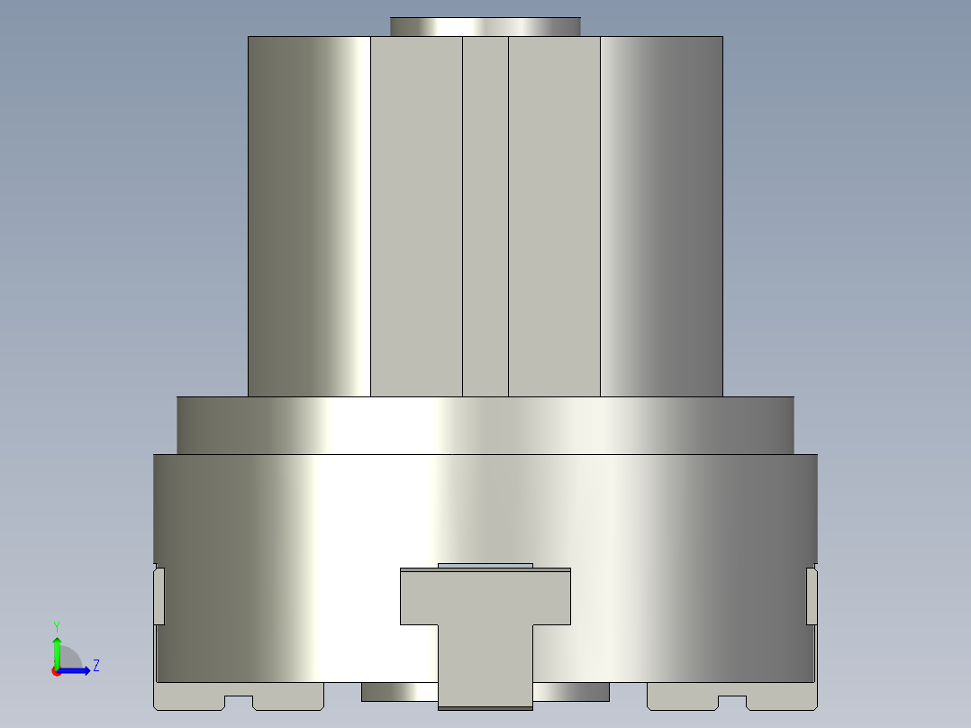 普通气爪PH02-30C左视图