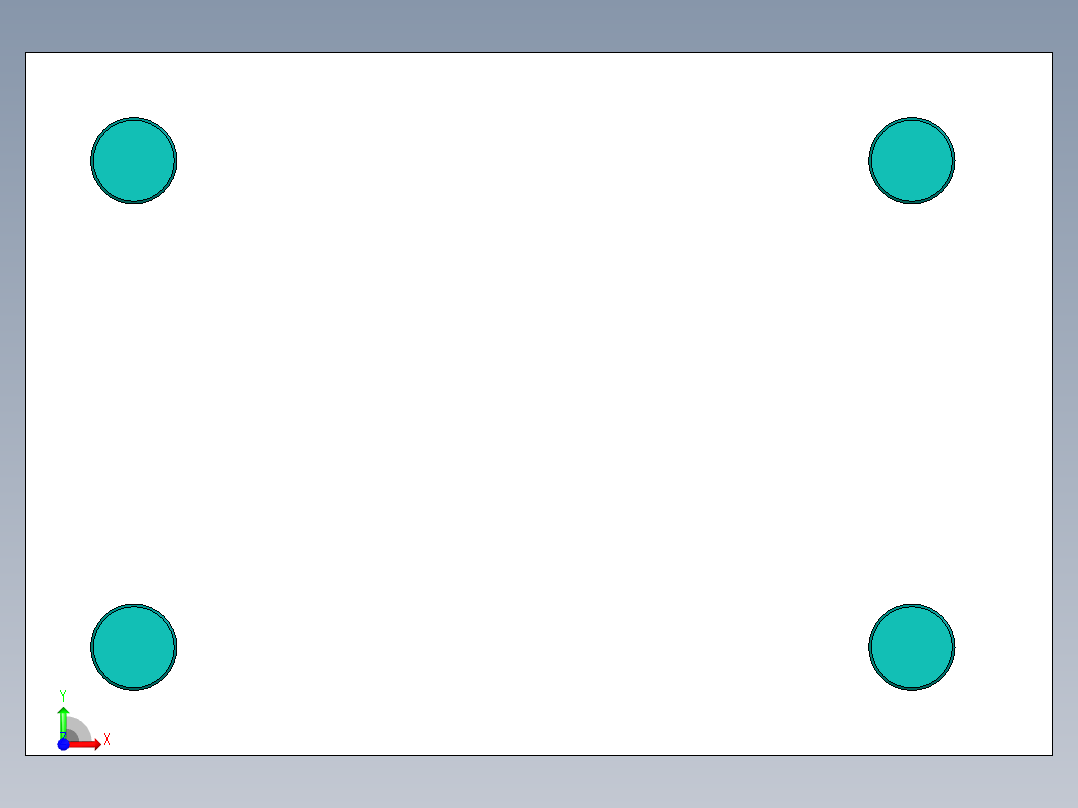 航模关键件冲压模型注塑模具前视图
