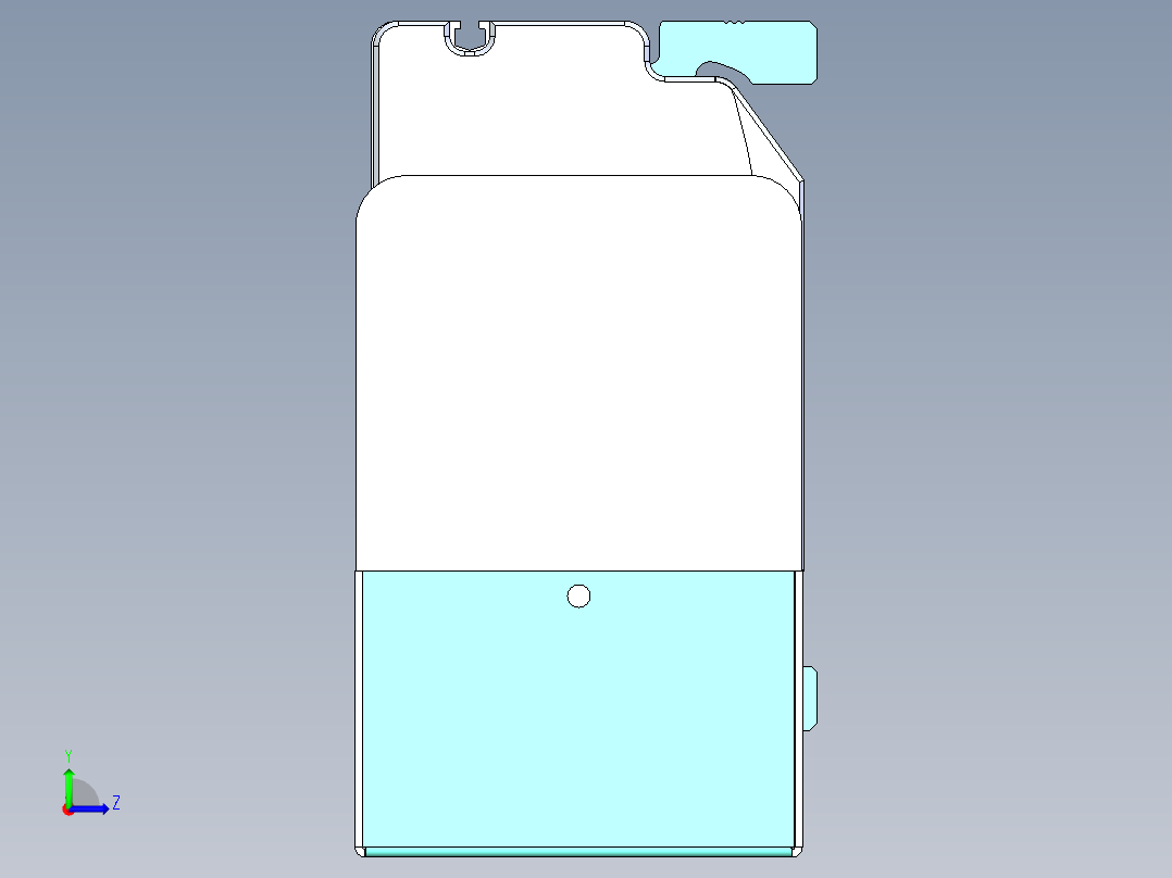 威洛博VBF同步带传动一般环境VBF14-L45-S1200-BL-ZP75-C3左视图