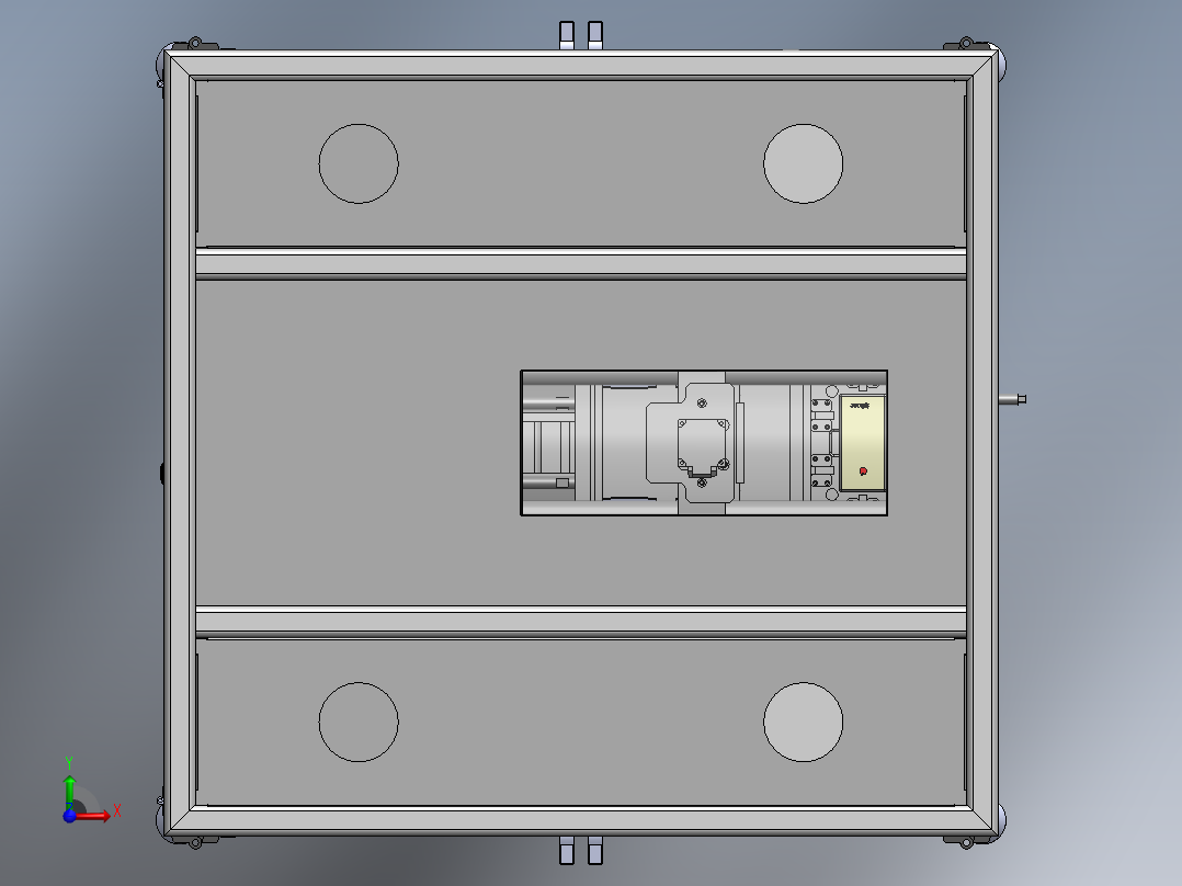移印自动化设备前视图