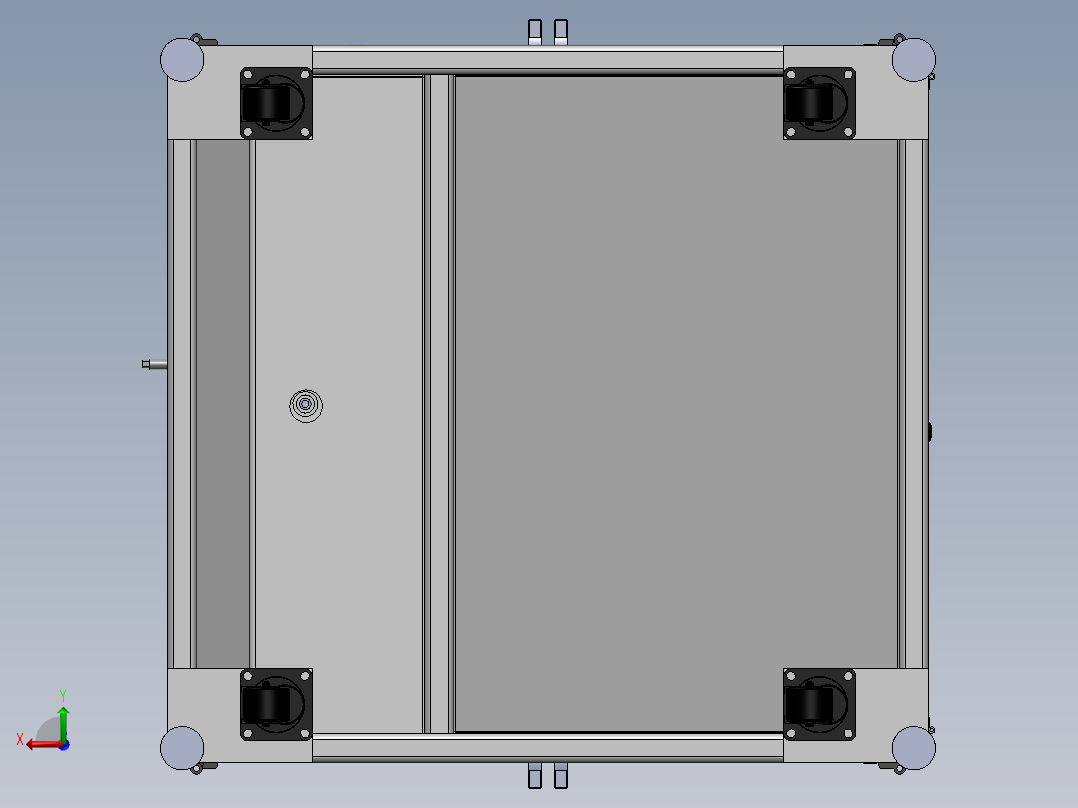 移印自动化设备后视图