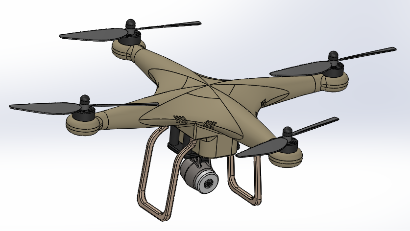 Camera Drone四轴无人机造型