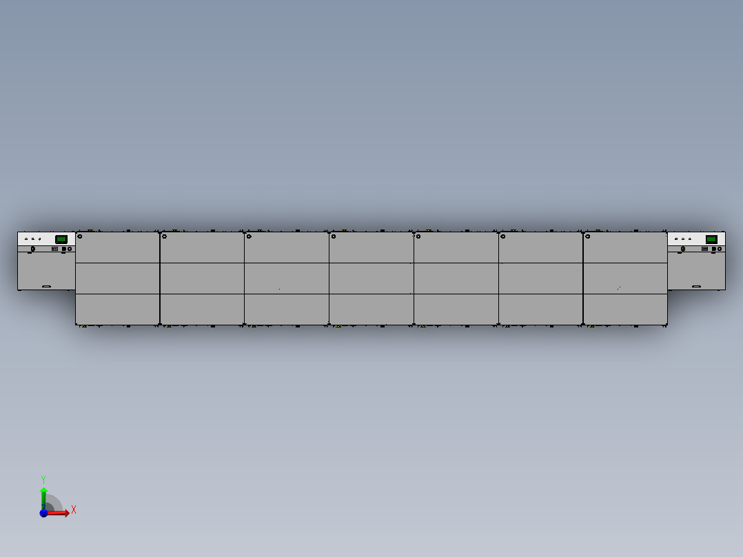 5G天线焊接组装插件线sw22可编辑前视图