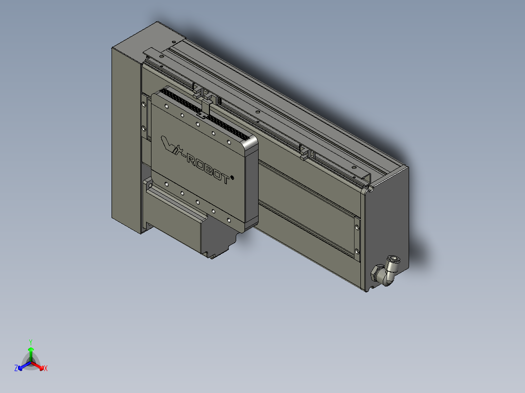 威洛博VC17-S150-BL-P75正等轴测图