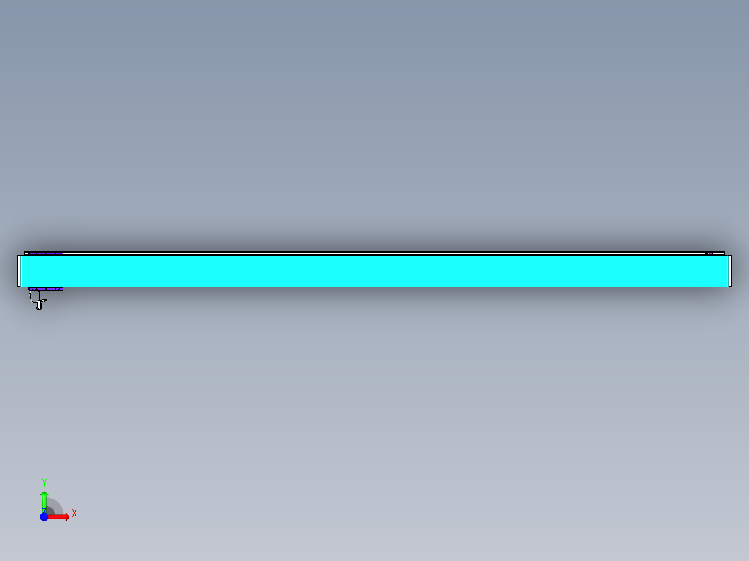 威洛博VL系列3d模型模组VL17E2Y-S3500前视图