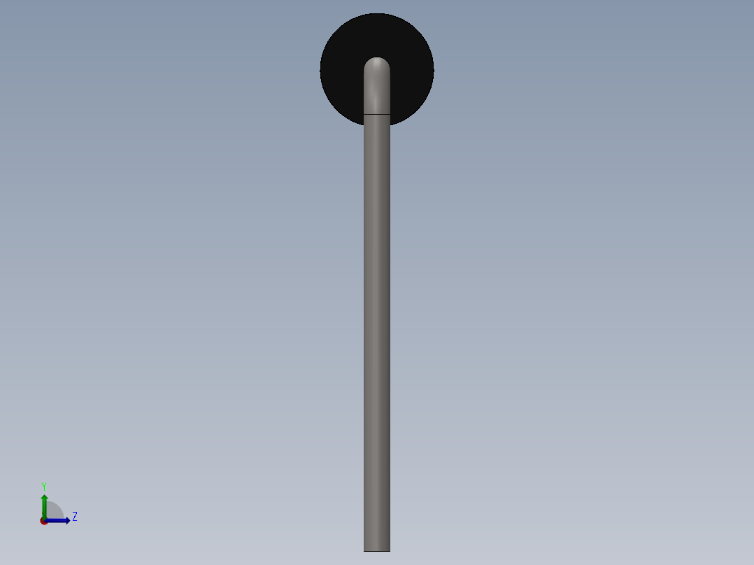 电容器 二极管 电阻器-Rectifier Diode 1N5406左视图