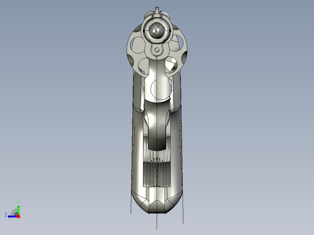 S&W Mod玩具手gun右视图