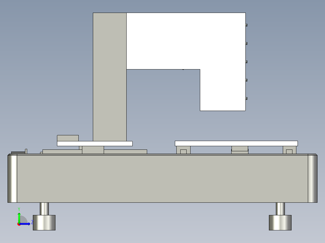 二维视觉测量机设计含proe三维图==810757=600左视图