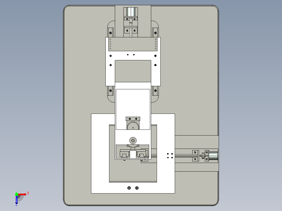 二维视觉测量机设计含proe三维图==810757=600俯视图