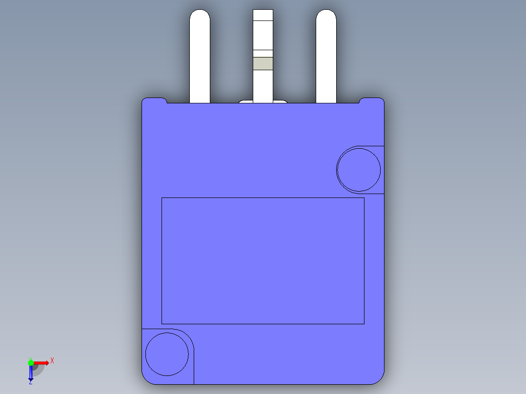 双电位计俯视图