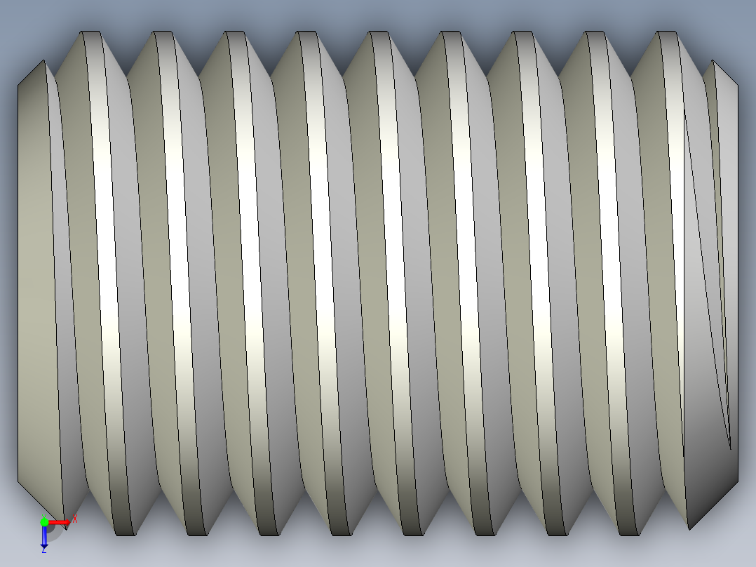 DIN 913-ISO 4026 固定螺钉-M14 L=20.STEP俯视图