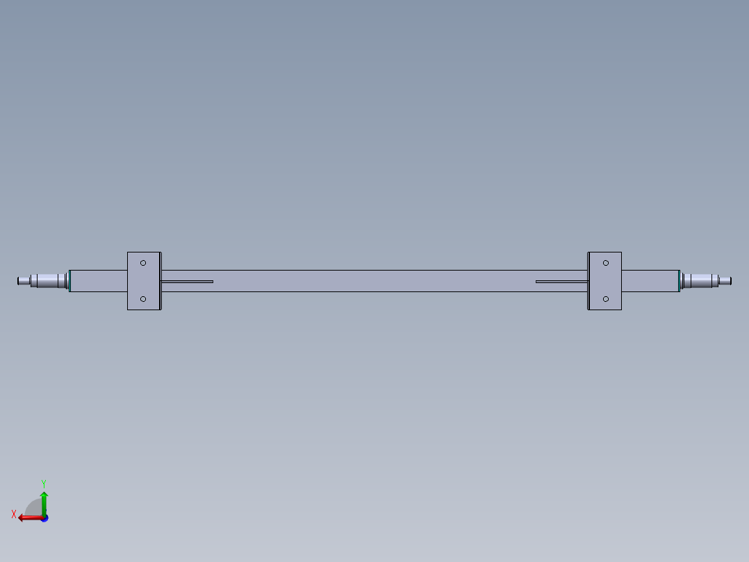 大型谷物脱粒机后视图