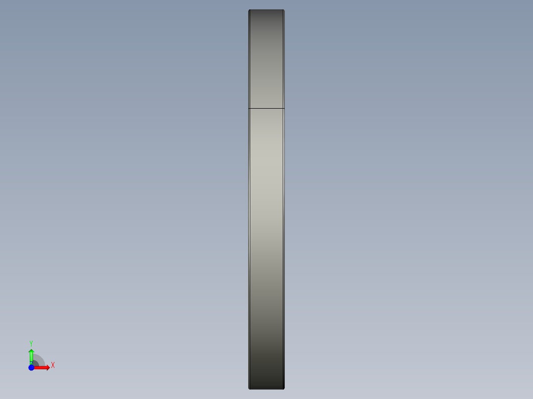 深沟球轴承61876前视图