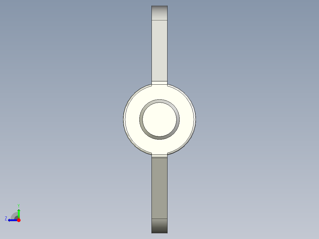 带耳螺钉-DIN_316_Wing_screws_6x0.75x20-17-11_33_2.3_17_6.stp右视图