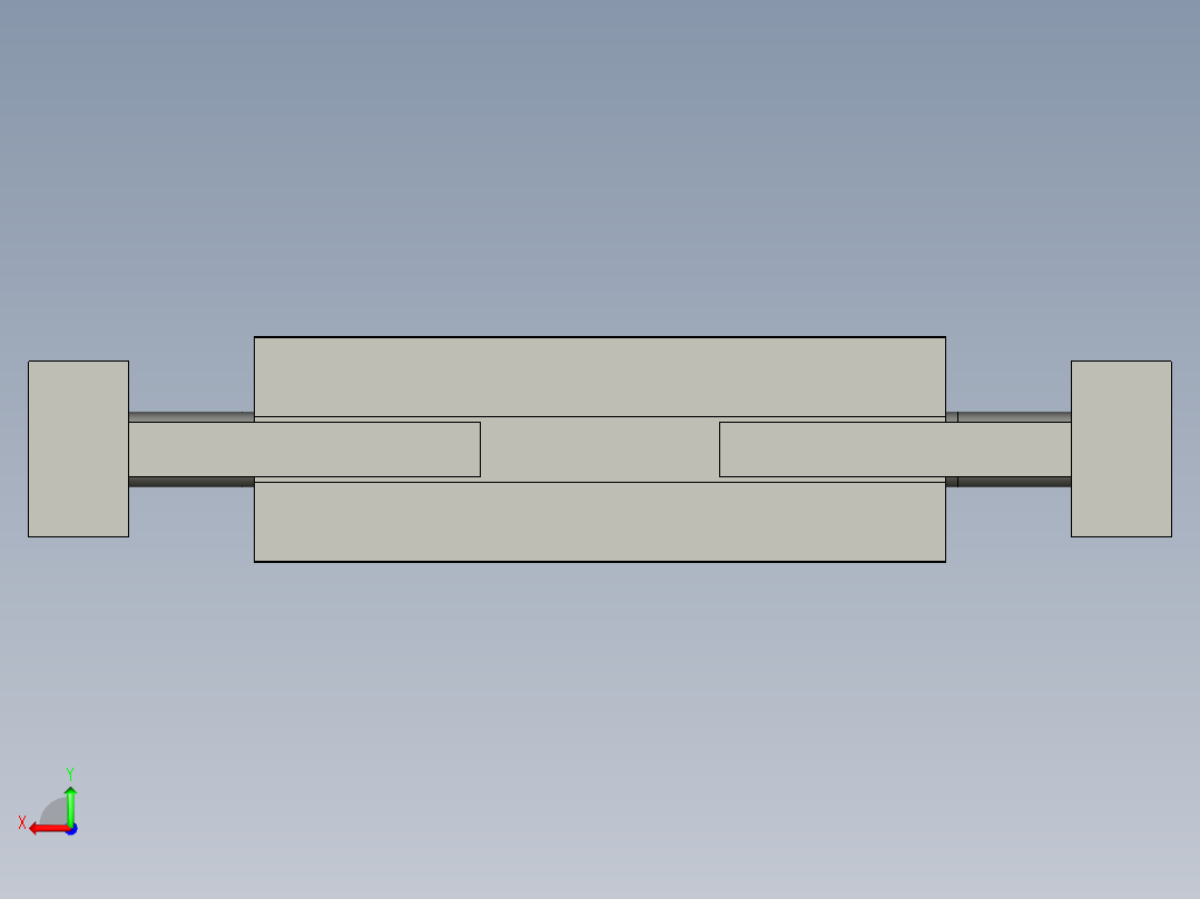普通气爪PH07-10后视图