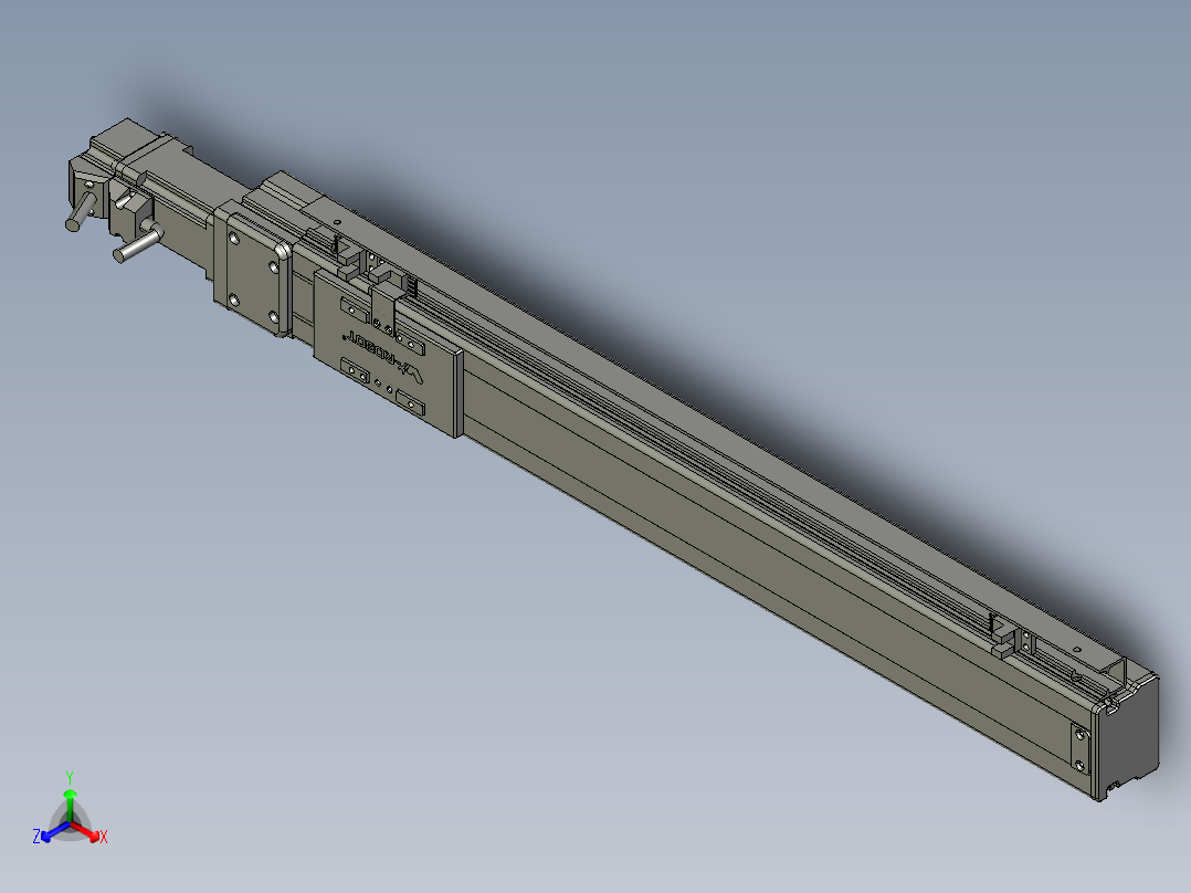 威洛博VT5-S400-BC-P10正等轴测图