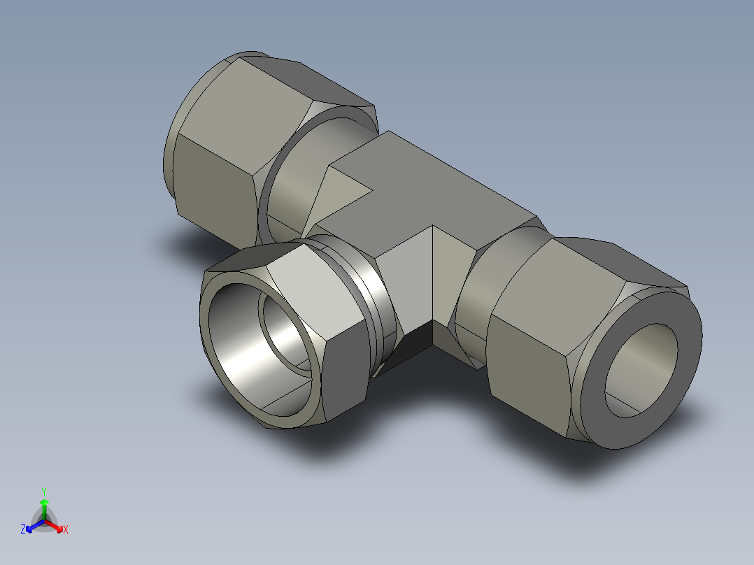 卡套式工业通用硬管接头12_s6bu-s