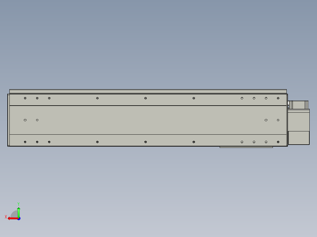 威洛博VBF22-S800-BLU后视图