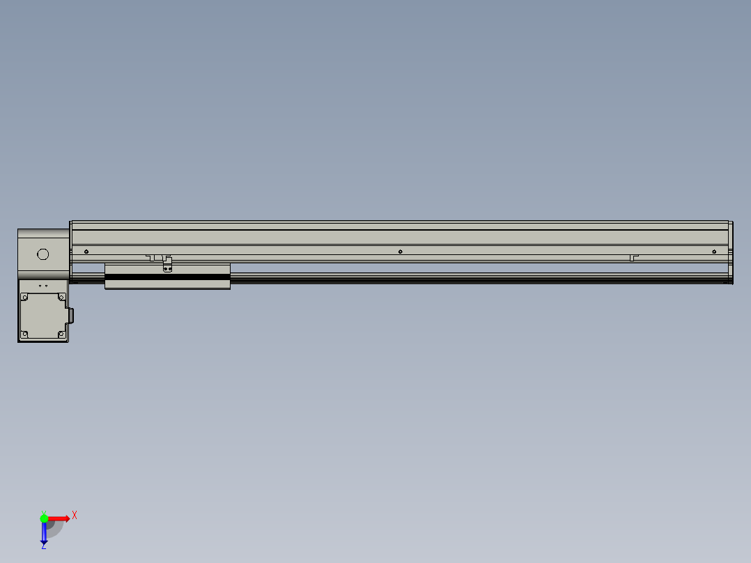 威洛博VBF22-S800-BLU俯视图