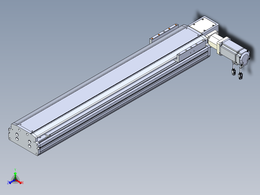 东锦同步带传动-直线滑台模组DH170B-L150-S700-BL-P400W-C3