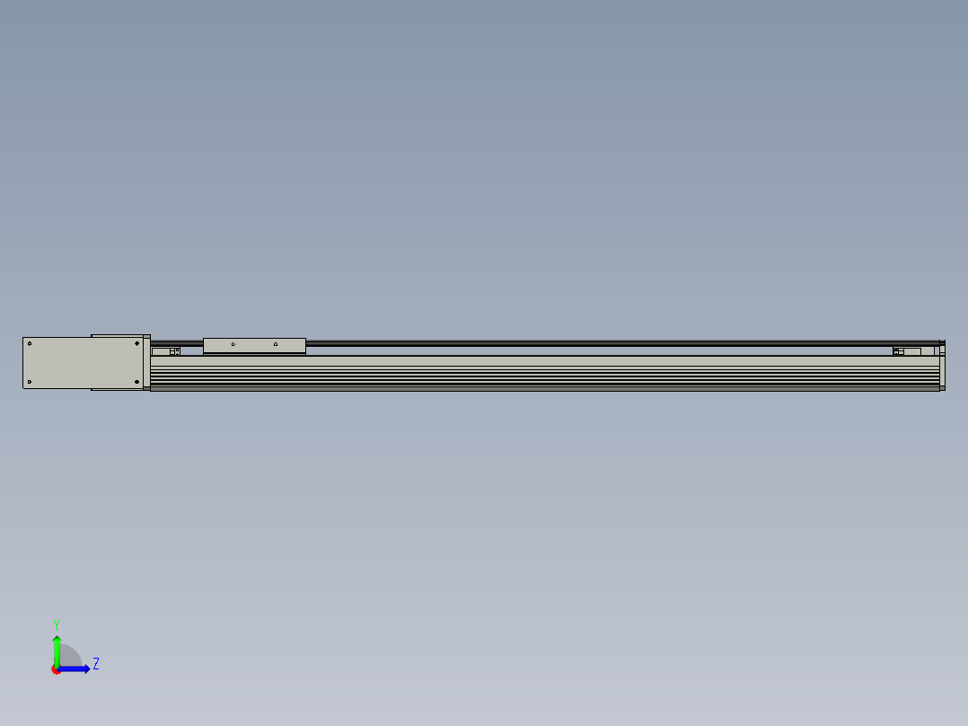 CCTL模组同步带-TL135B-BR-800左视图
