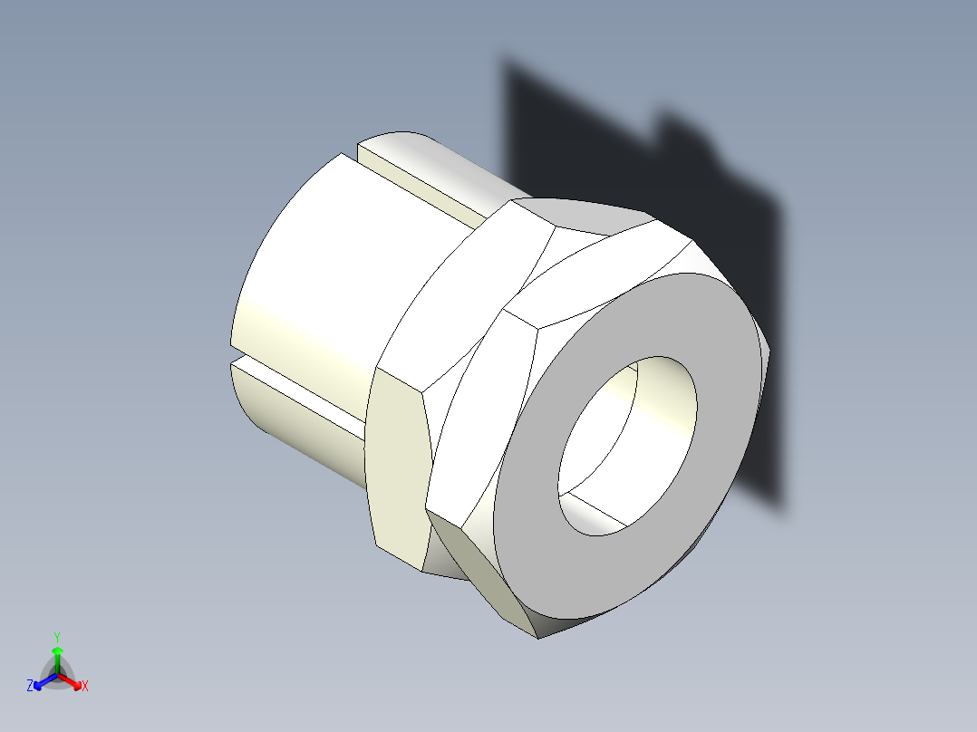 免鍵軸襯2505(A)-3D多系列多零件图纸模型正等轴测图