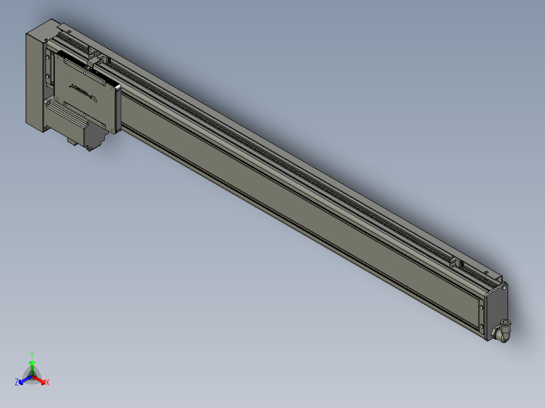 威洛博VC10-S850-BL-P40正等轴测图