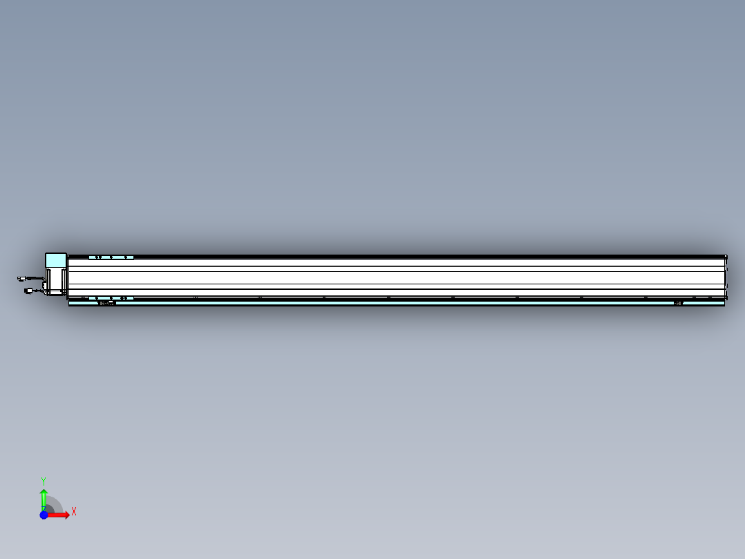 威洛博VBF同步带传动一般环境VBF14-L45-S1750-BRU-ZP40-C3前视图