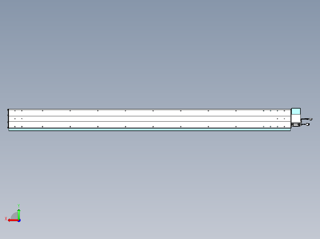 威洛博VBF同步带传动一般环境VBF14-L45-S1750-BRU-ZP40-C3后视图