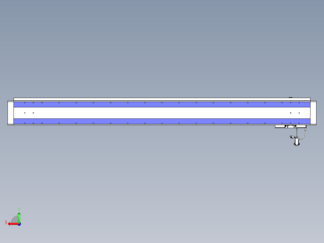 威洛博VL系列3d模型模组VL14S2Y-S1500后视图