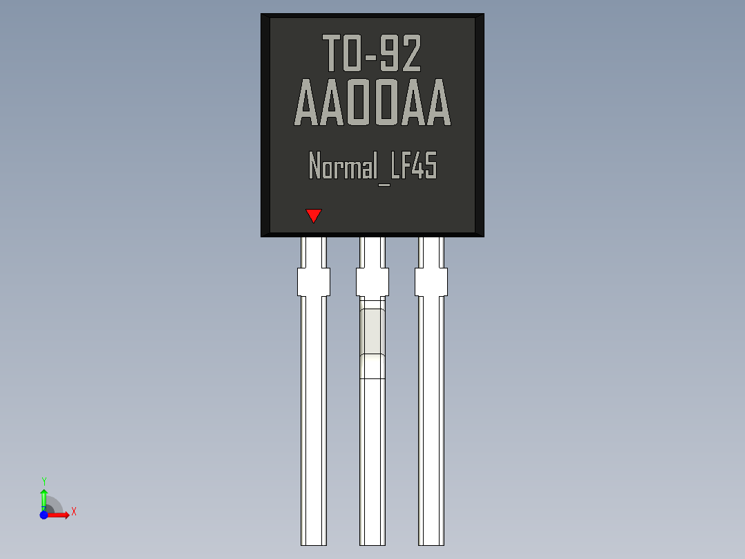 TO-92_Normal_LF45_rev1.1前视图