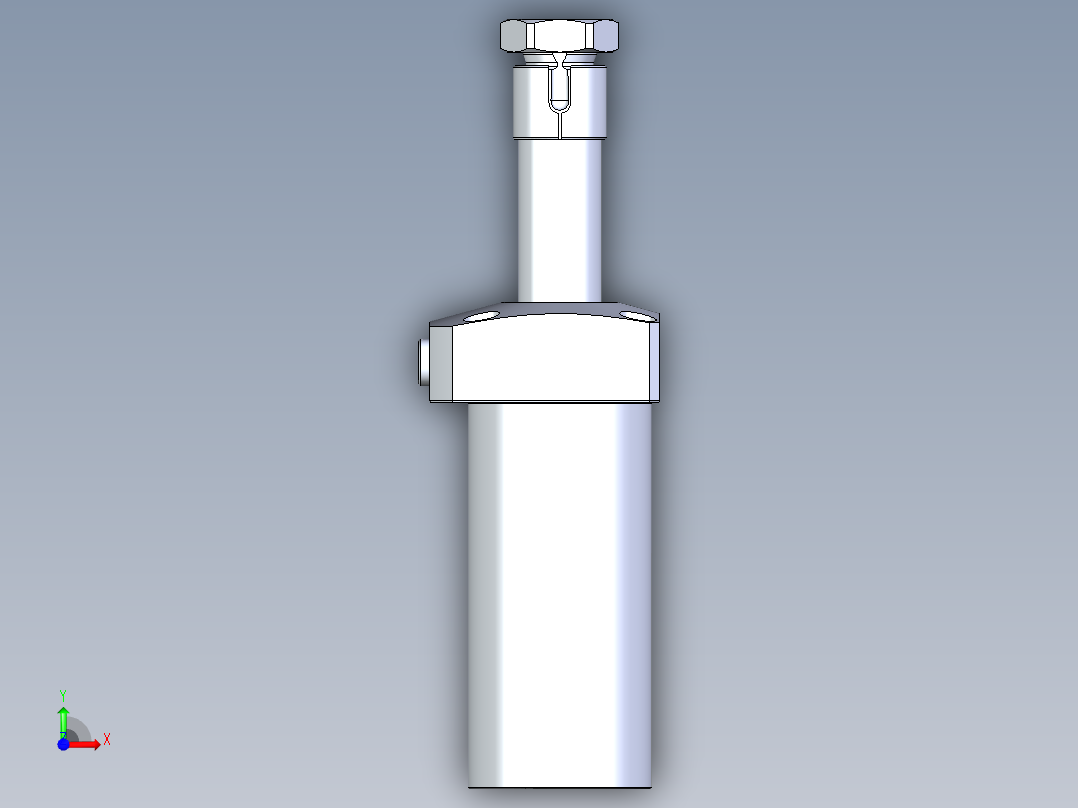 KOSMEKLHA0550-CR-Q35多系列多零件图纸模型前视图