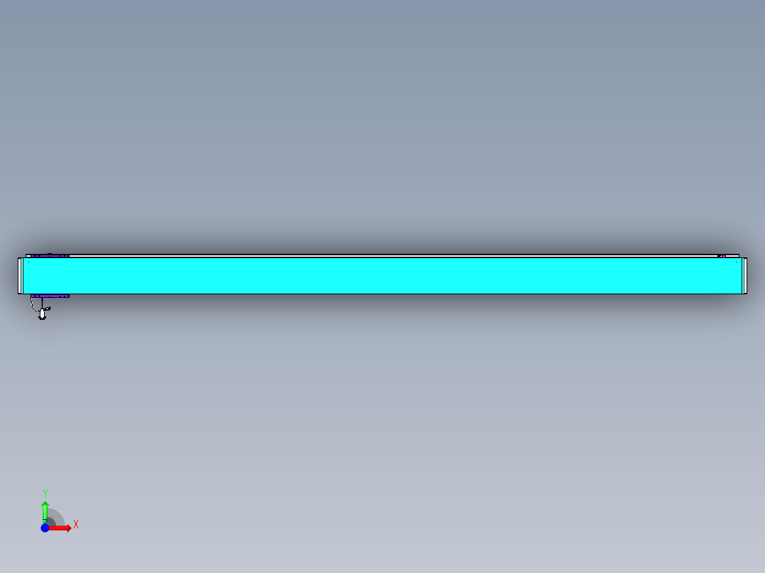 威洛博VL系列3d模型模组VL17E2Y-S3150前视图