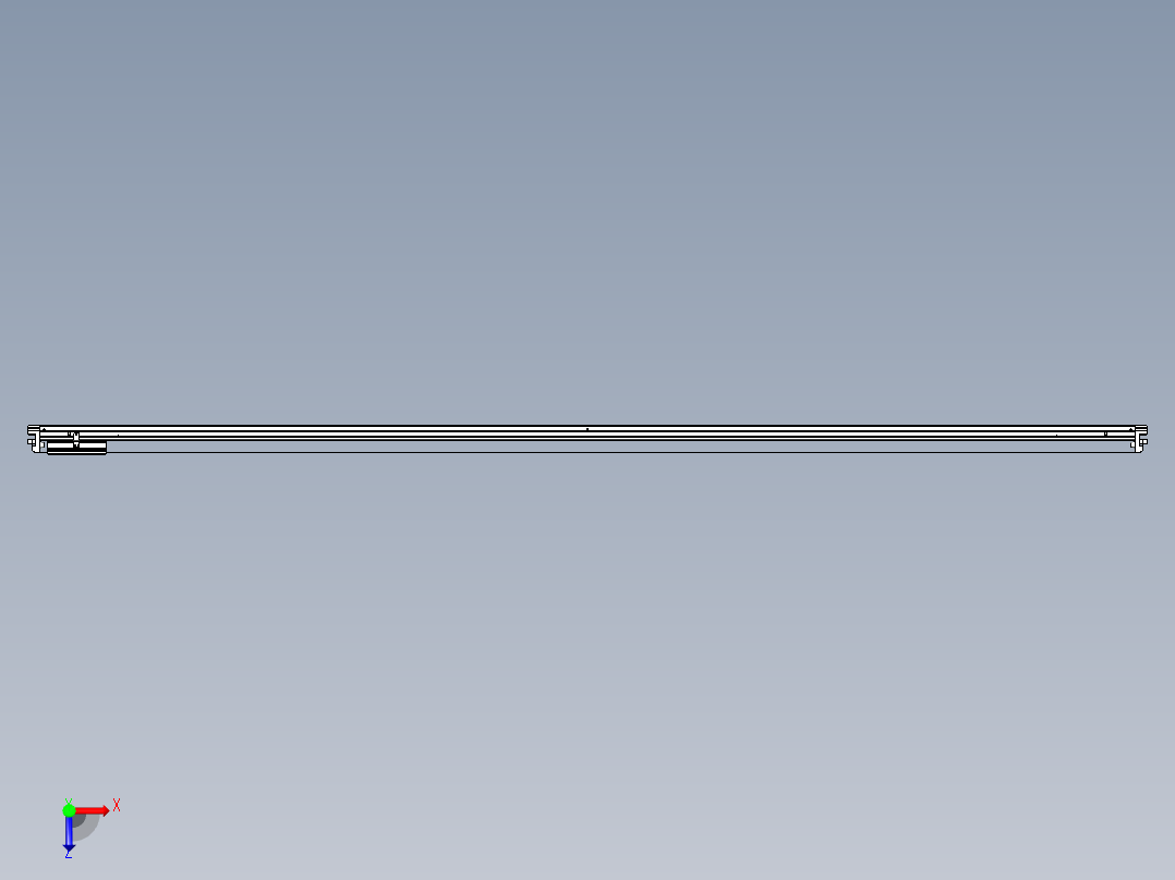 威洛博VL系列3d模型模组VL17E2Y-S3150俯视图