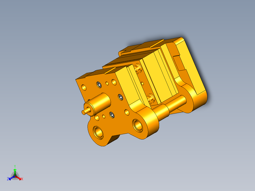 毕业设计正等轴测图