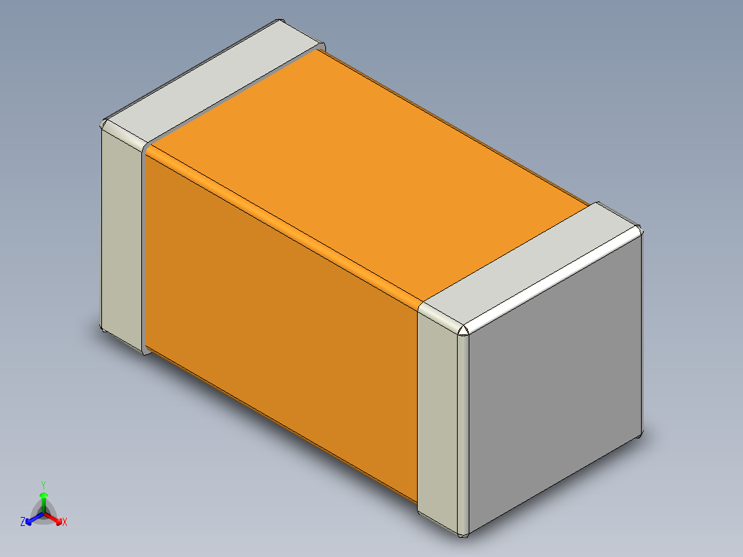 元器件<span style='color: red'>3D</span>封装C0603_08027