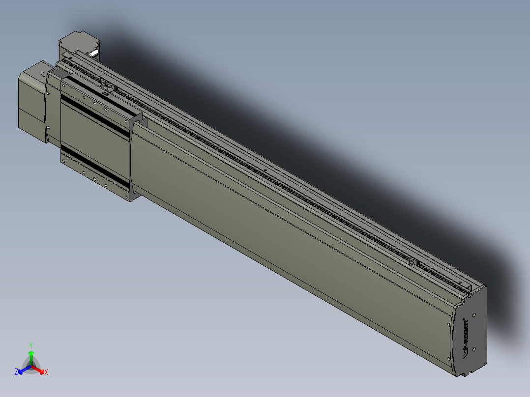 威洛博VBF22-S950-BLD正等轴测图