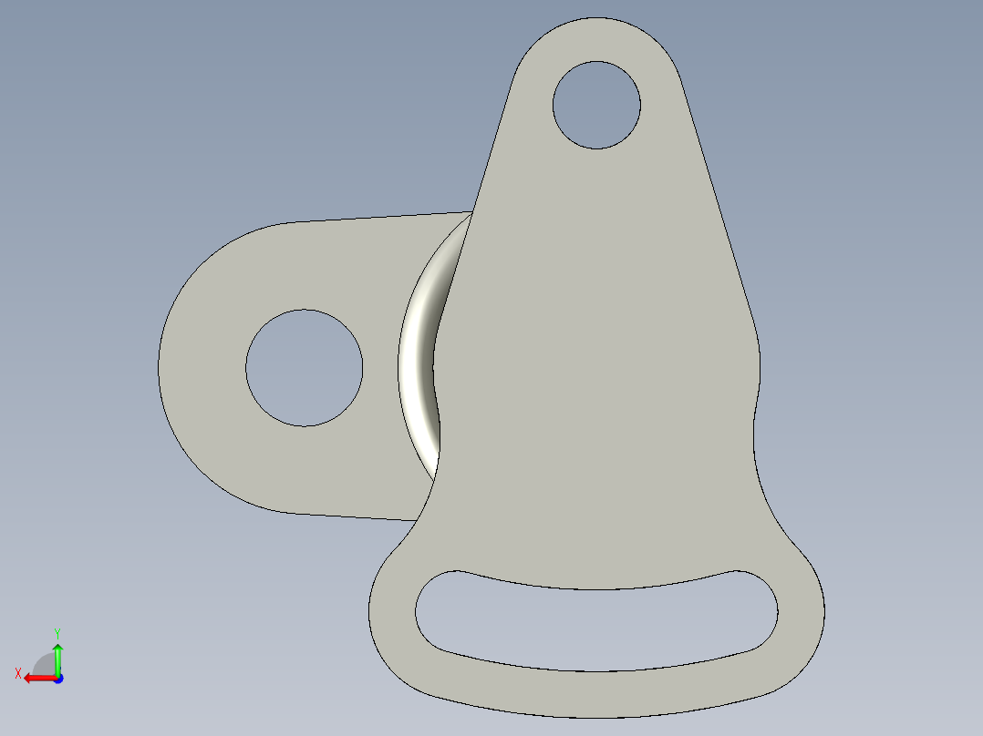 平面張力器(迴轉型)BAT-R-3D多系列多零件图纸模型后视图