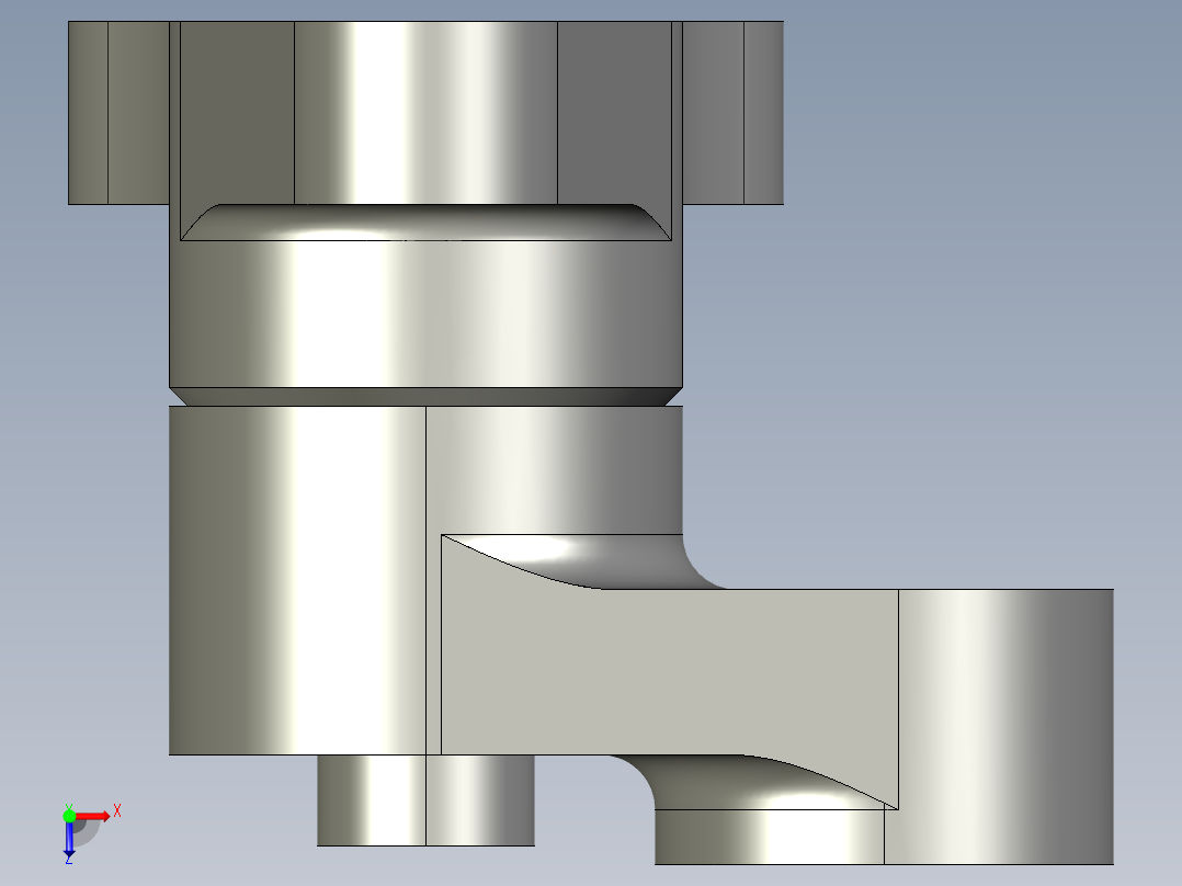 平面張力器(迴轉型)BAT-R-3D多系列多零件图纸模型俯视图
