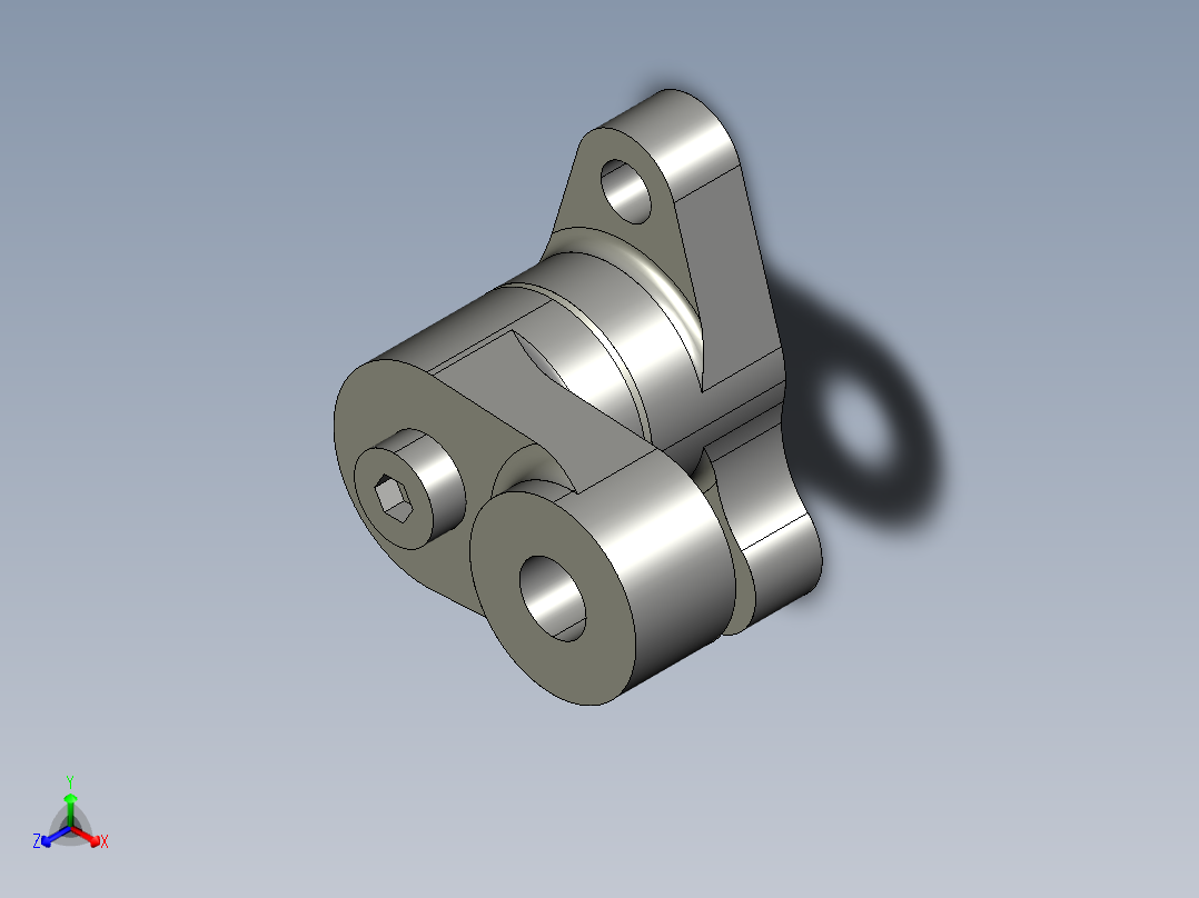 平面張力器(迴轉型)BAT-R-3D多系列多零件图纸模型正等轴测图