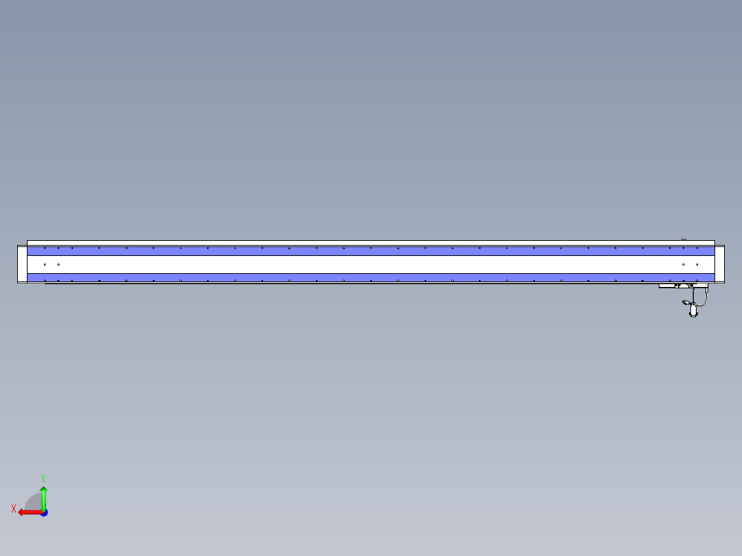 威洛博VL系列3d模型模组VL14S2Y-S2300后视图