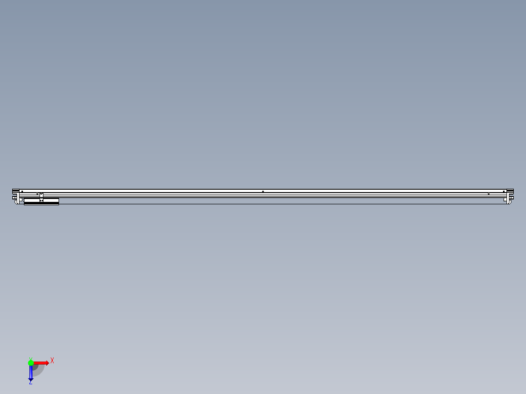 威洛博VL系列3d模型模组VL14S2Y-S2300俯视图